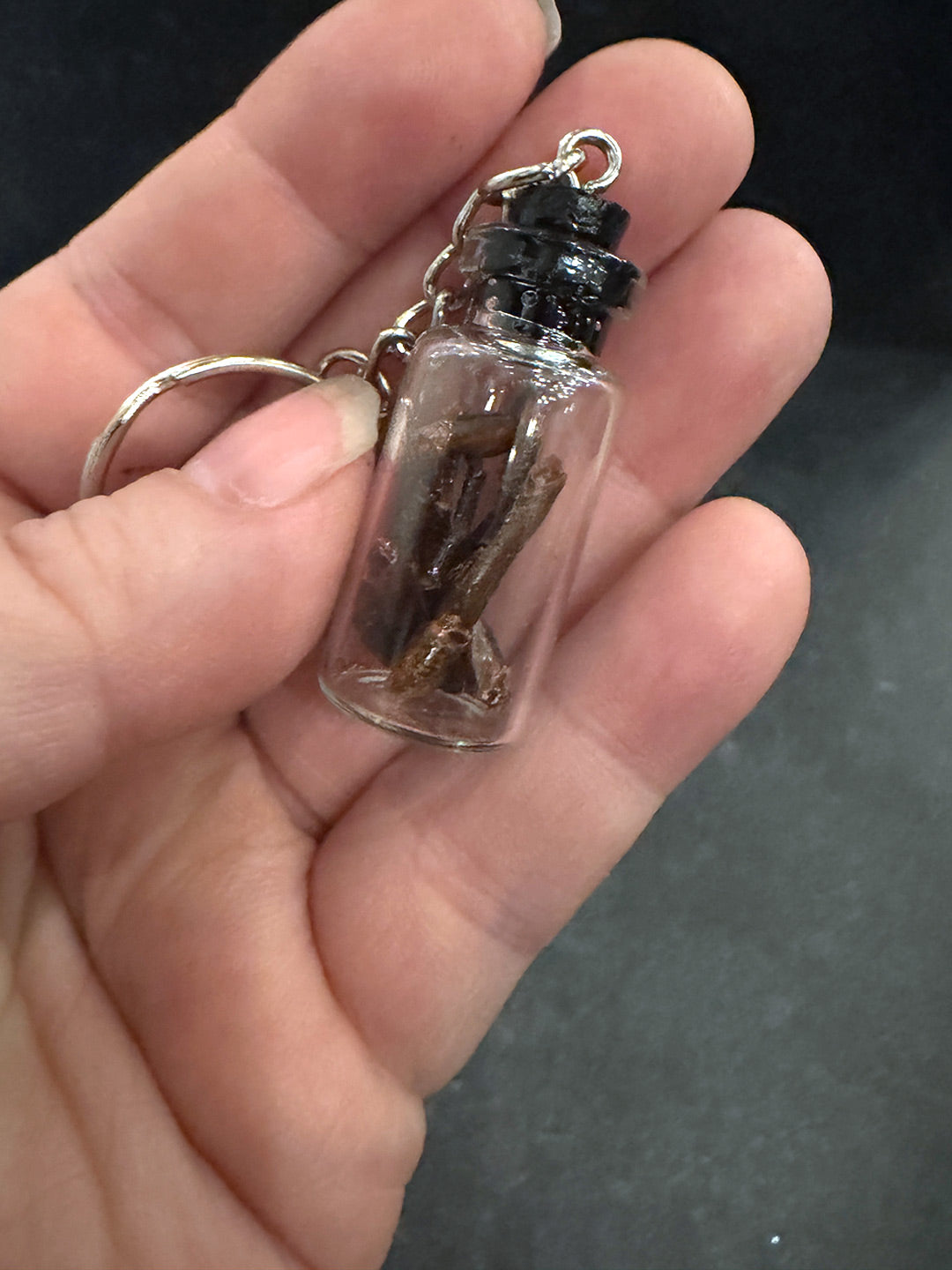 Scorpion Legs Bottle Keychain