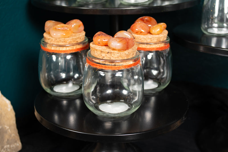 Crystal Top Jar - 7oz Pot
