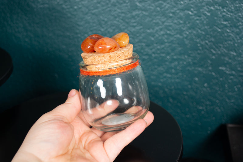 Crystal Top Jar - 7oz Pot