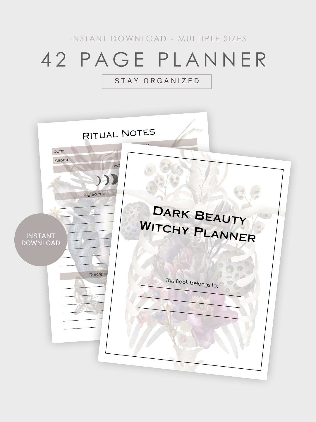 Witchy Planner - Dark Beauty