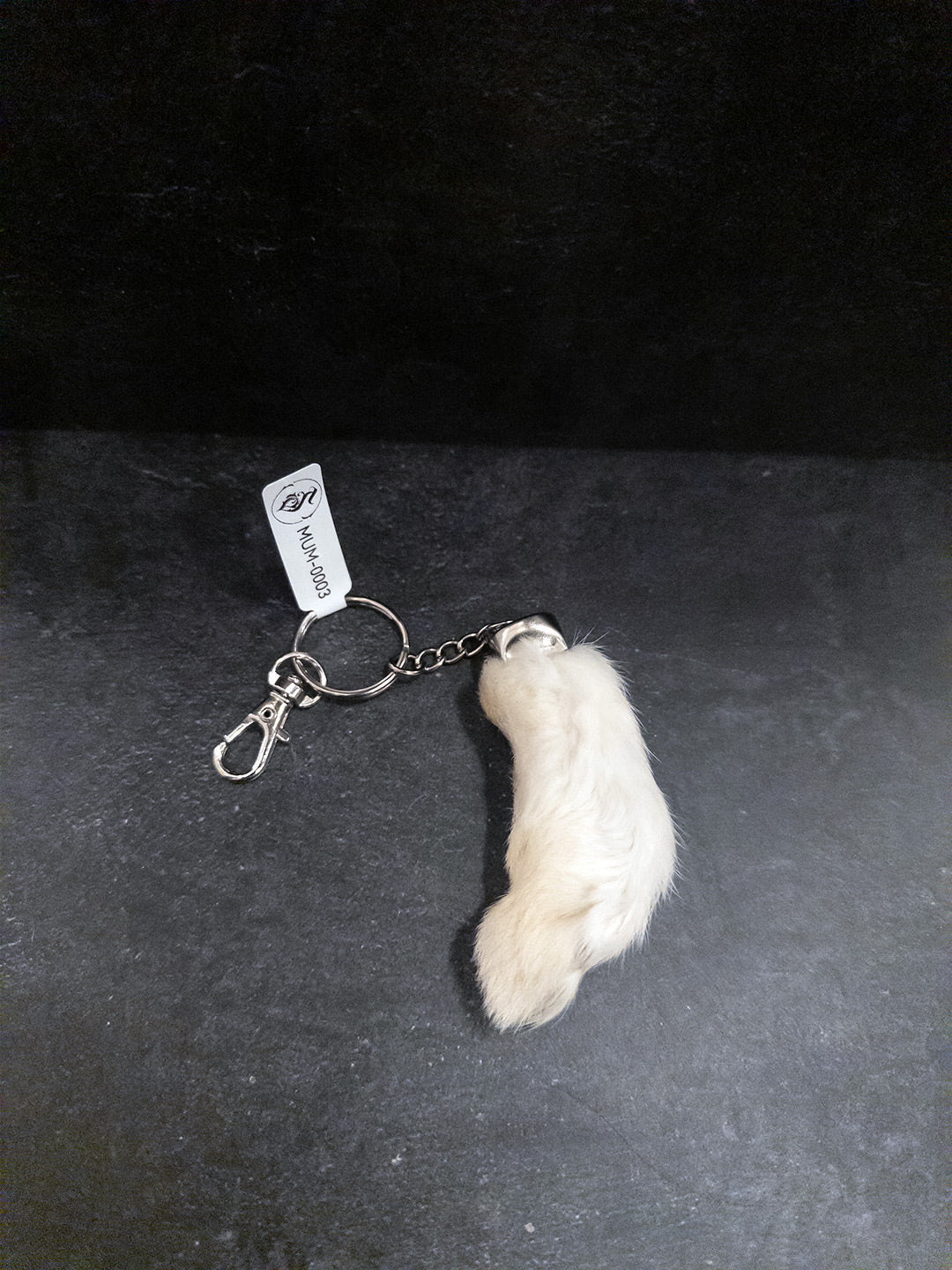 Rabbit Foot Keychain