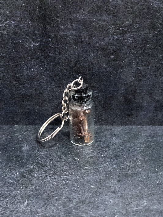 Scorpion Legs Bottle Keychain