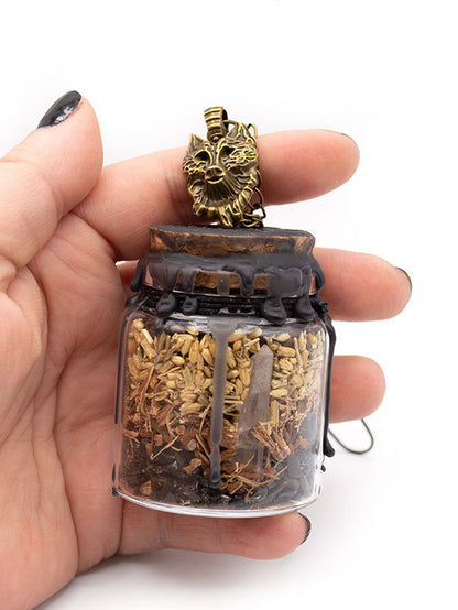 Protection Spell Jar Ornament