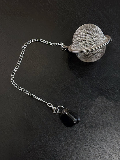 Black Onyx Tea Ball Infuser