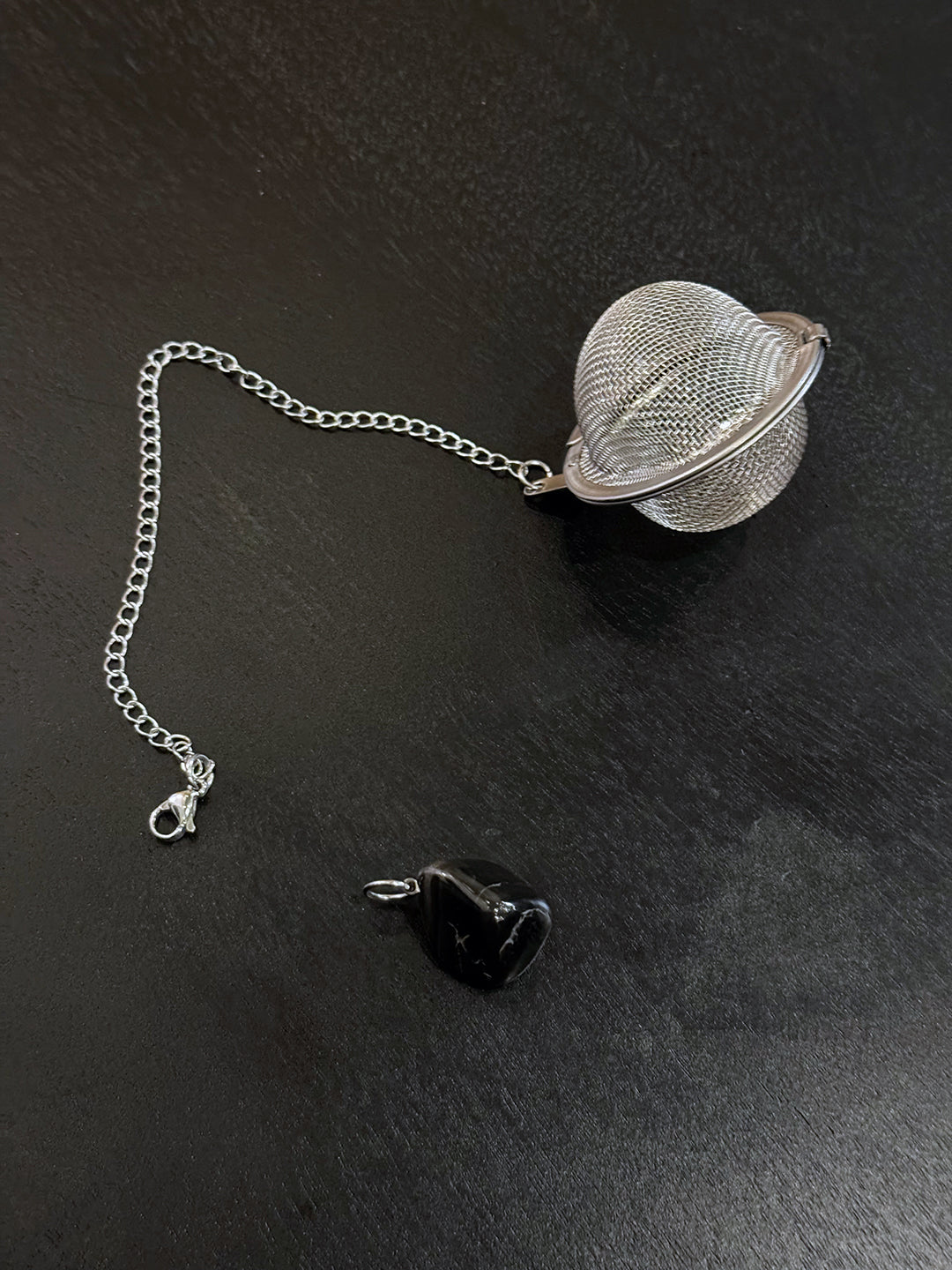 Black Onyx Tea Ball Infuser