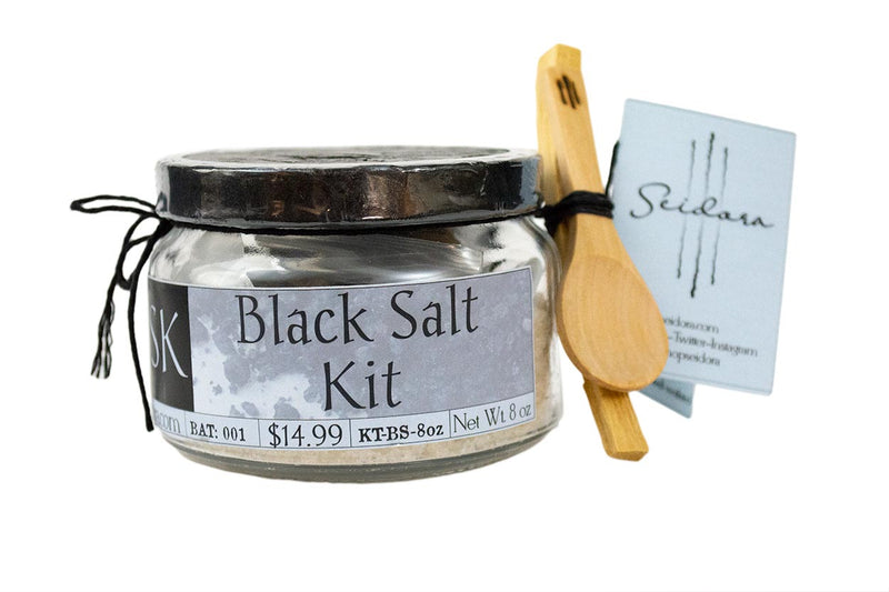 Black Salt Kit 8oz - Seidora