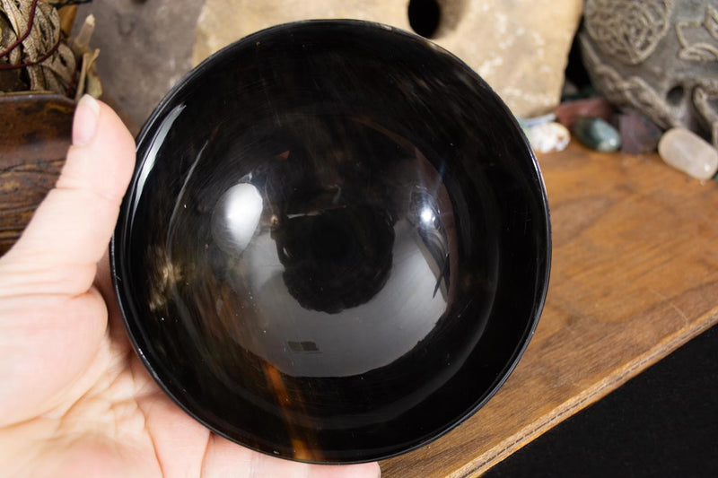Horn Bowl: Polished - Seidora