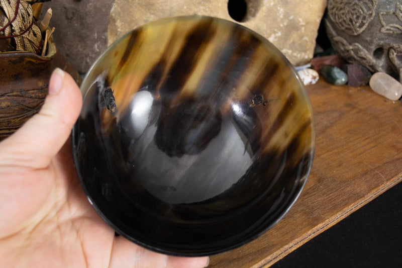 Horn Bowl: Polished - Seidora
