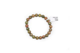 Unakite Bracelet 8mm