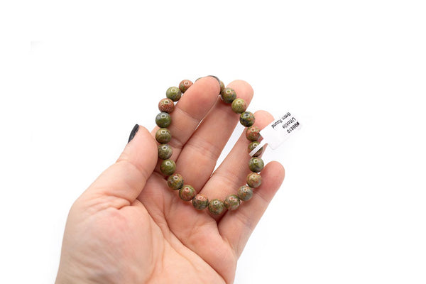 Unakite Bracelet 8mm