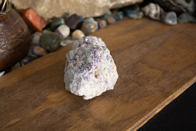Pink Lepidolite with Albite You Pick - Seidora