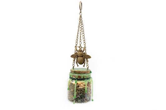 Abundance and Prosperity Spell Jar Ornament