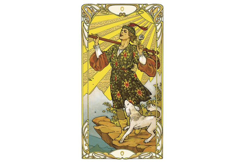 Golden Art Nouveau Tarot brought to you by Seidora